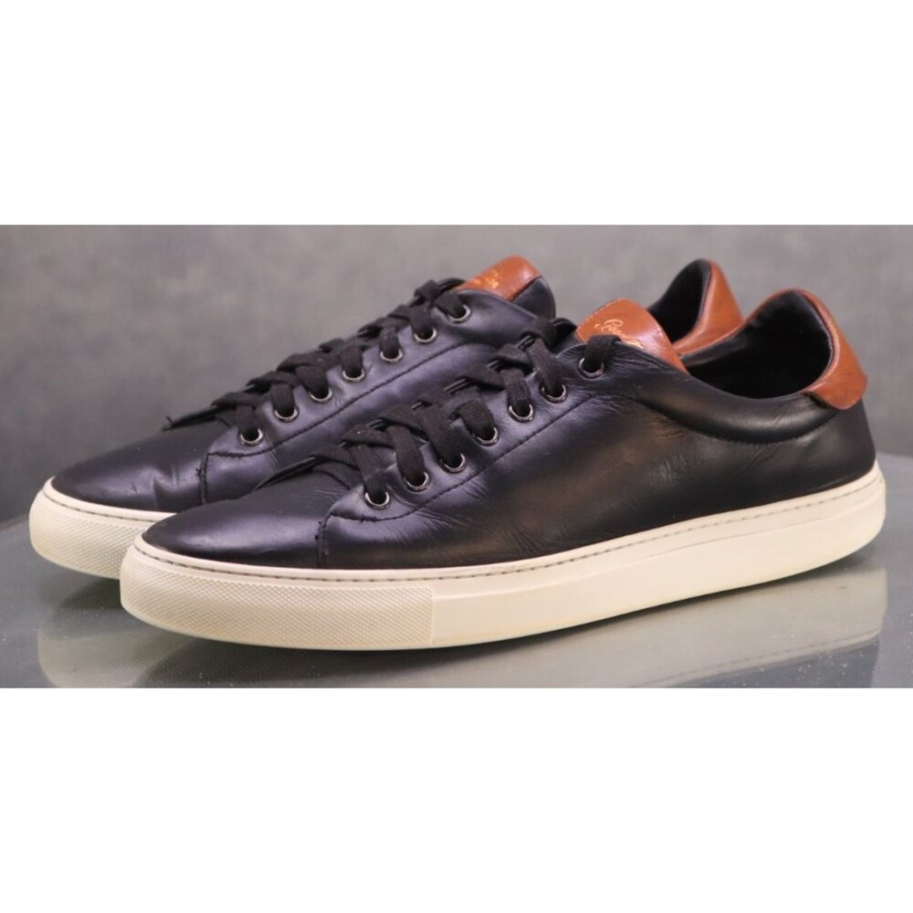Good Man Brand London Legend Men's Low Top Sneaker Shoes Size 11.5 Made In Italy